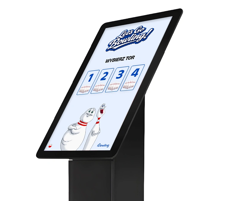 wyświetlacz kręgli